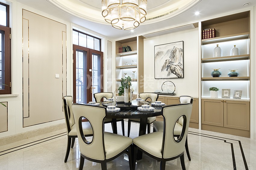 别墅餐厅装修图 别墅餐厅装修图