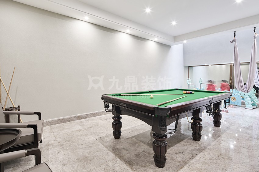 别墅台球室装修图 别墅台球室装修图